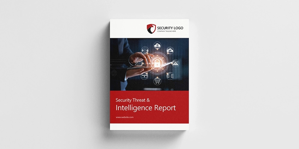Preview of Cyber Security bifold brochure - Front